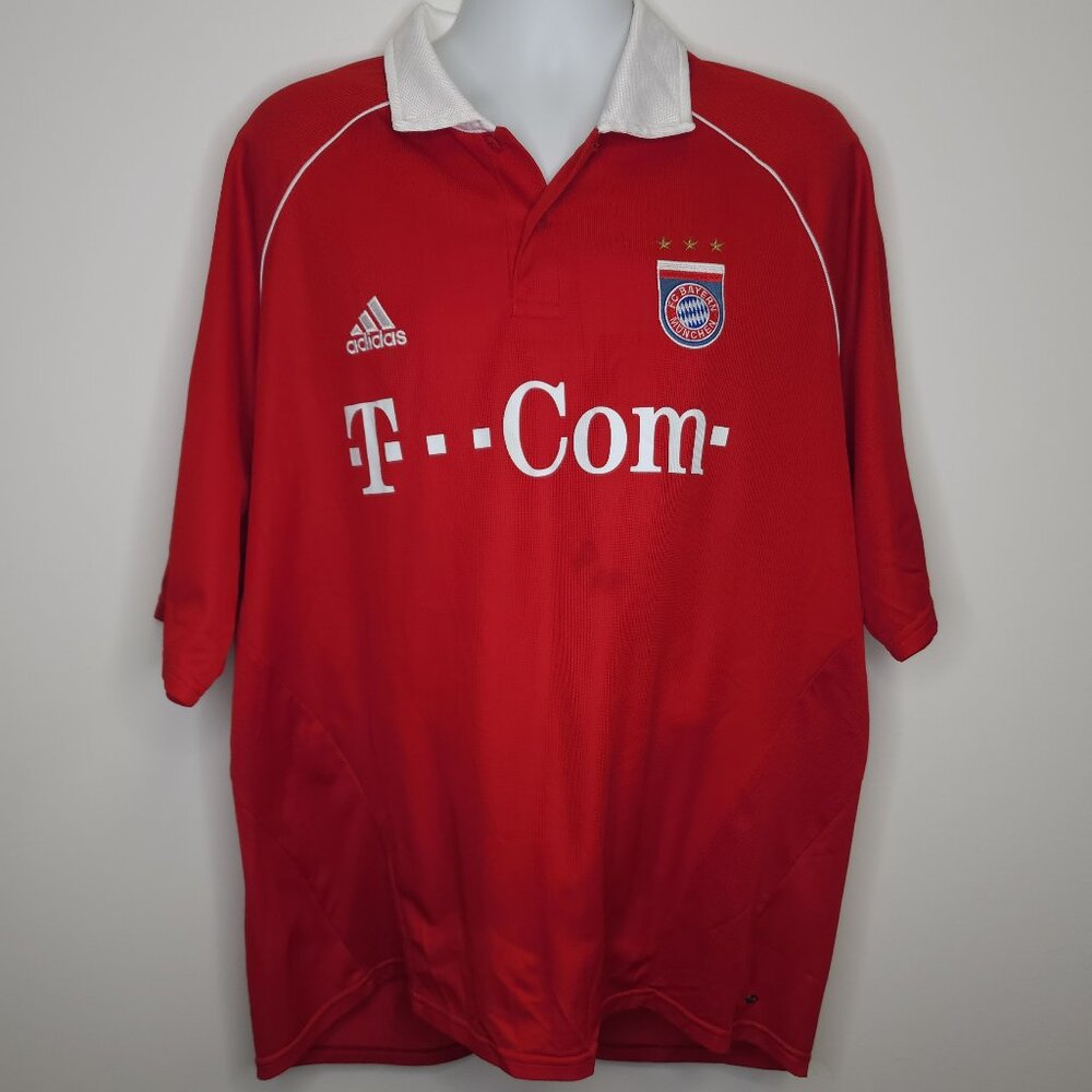 Vintage Bayern Munich German Soccer Football Jersey (2XL)